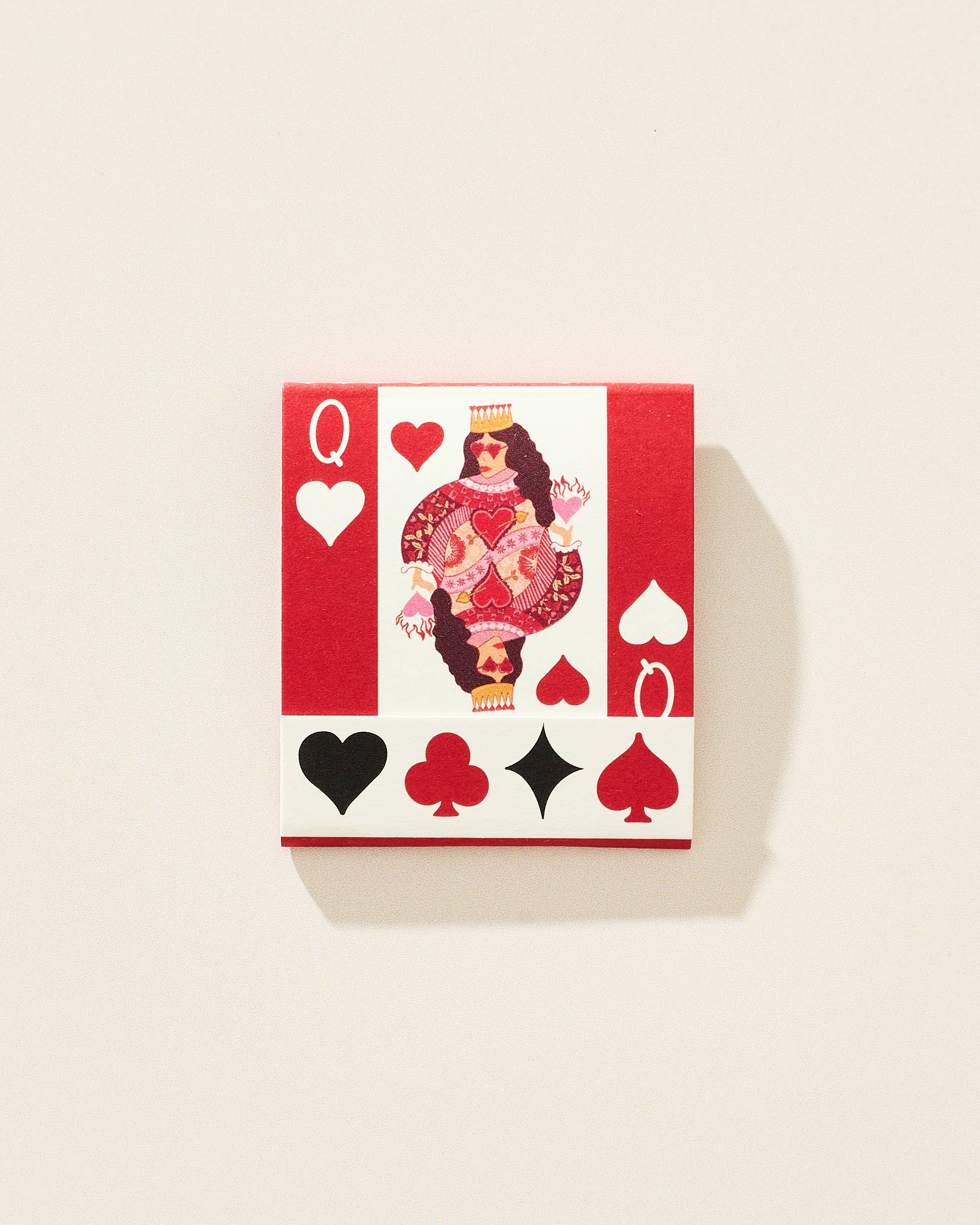 Queen of the Castle Printed Stem Matchbook