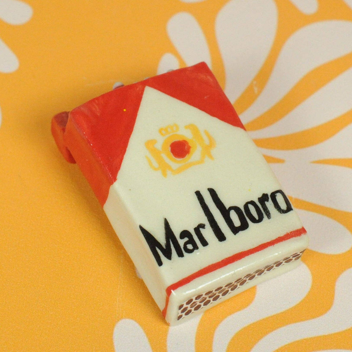 Ceramic Matchbox -  Marlboro Reds