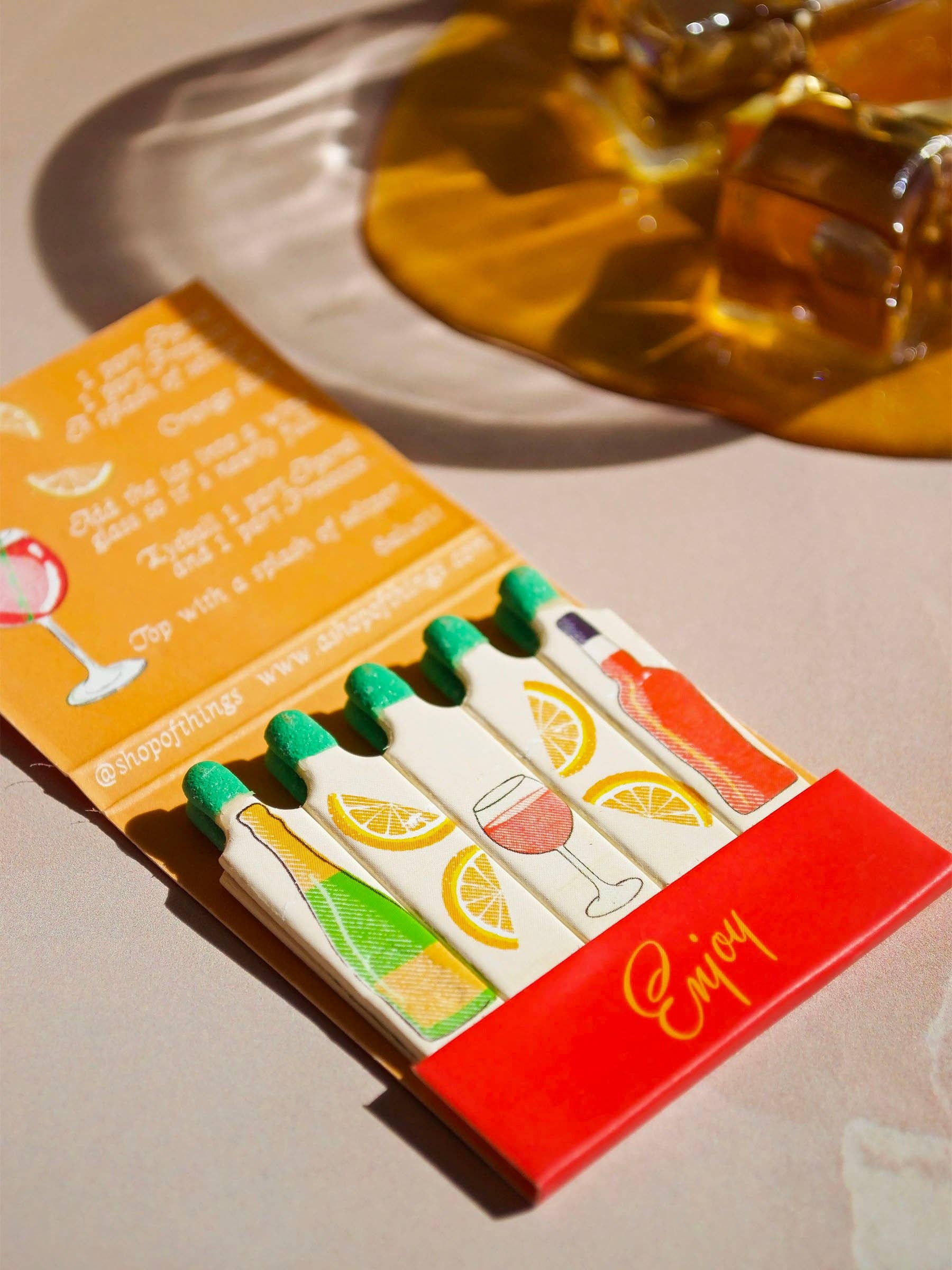 Spritz Matchbook