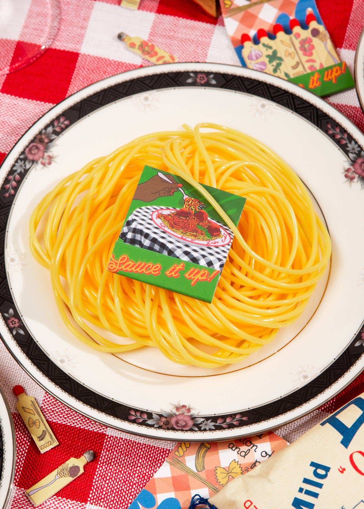 Spaghetti Night Matchbook