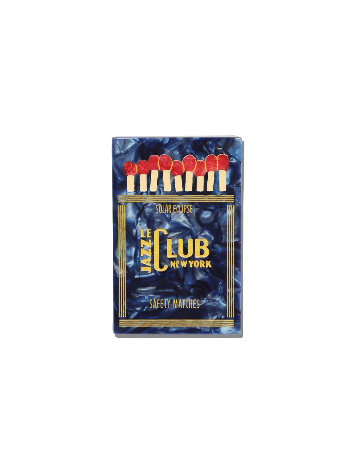 Hand-painted Le Jazz Club Matches Heirloom Box