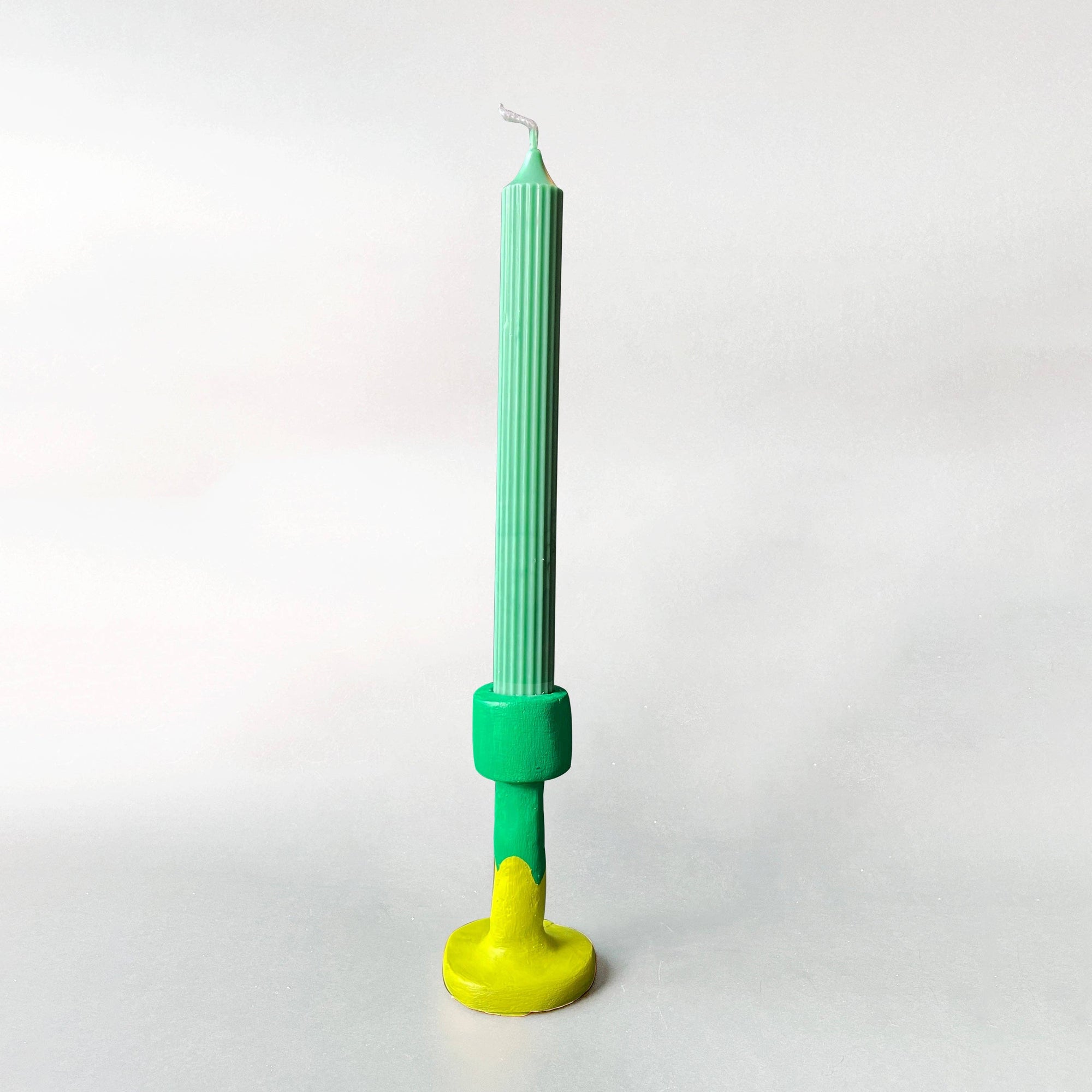 Funky Candle Holder & Candle