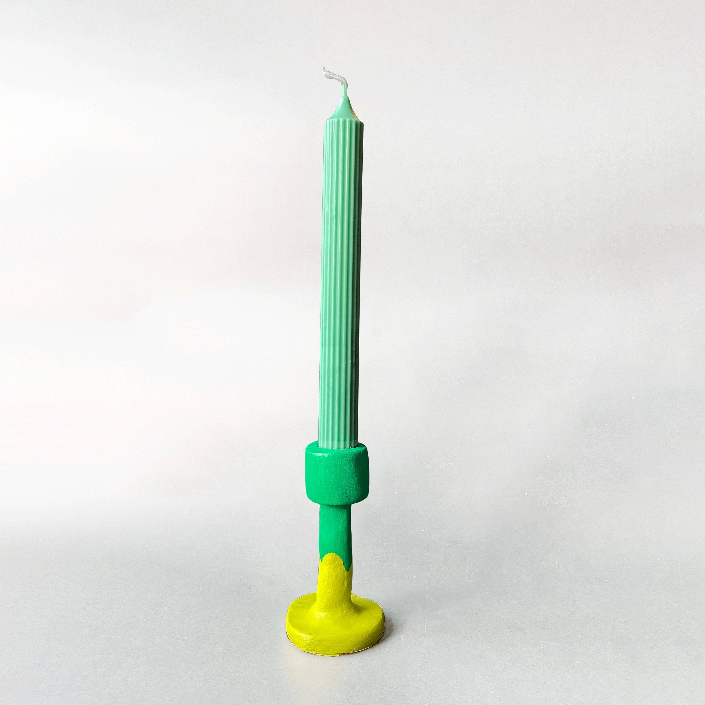 Funky Candle Holder & Candle