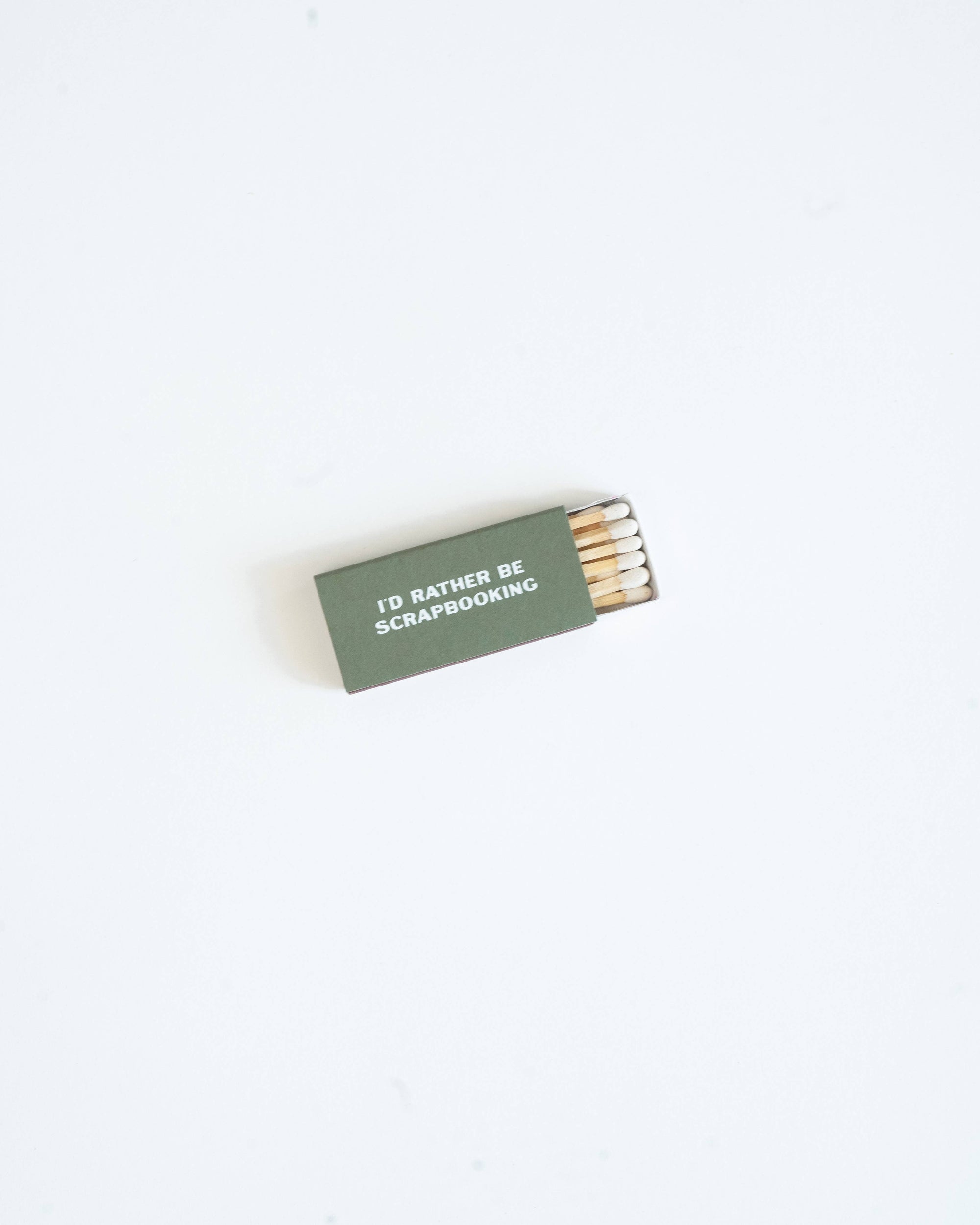 Scrapbooking Matchbox