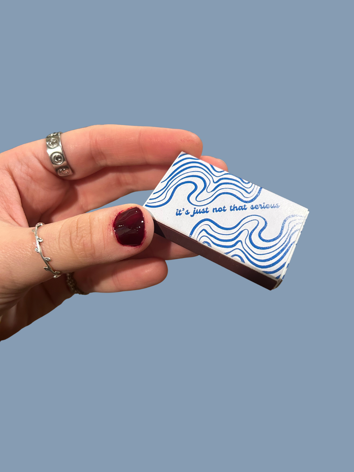 Not That Serious Matchbox
