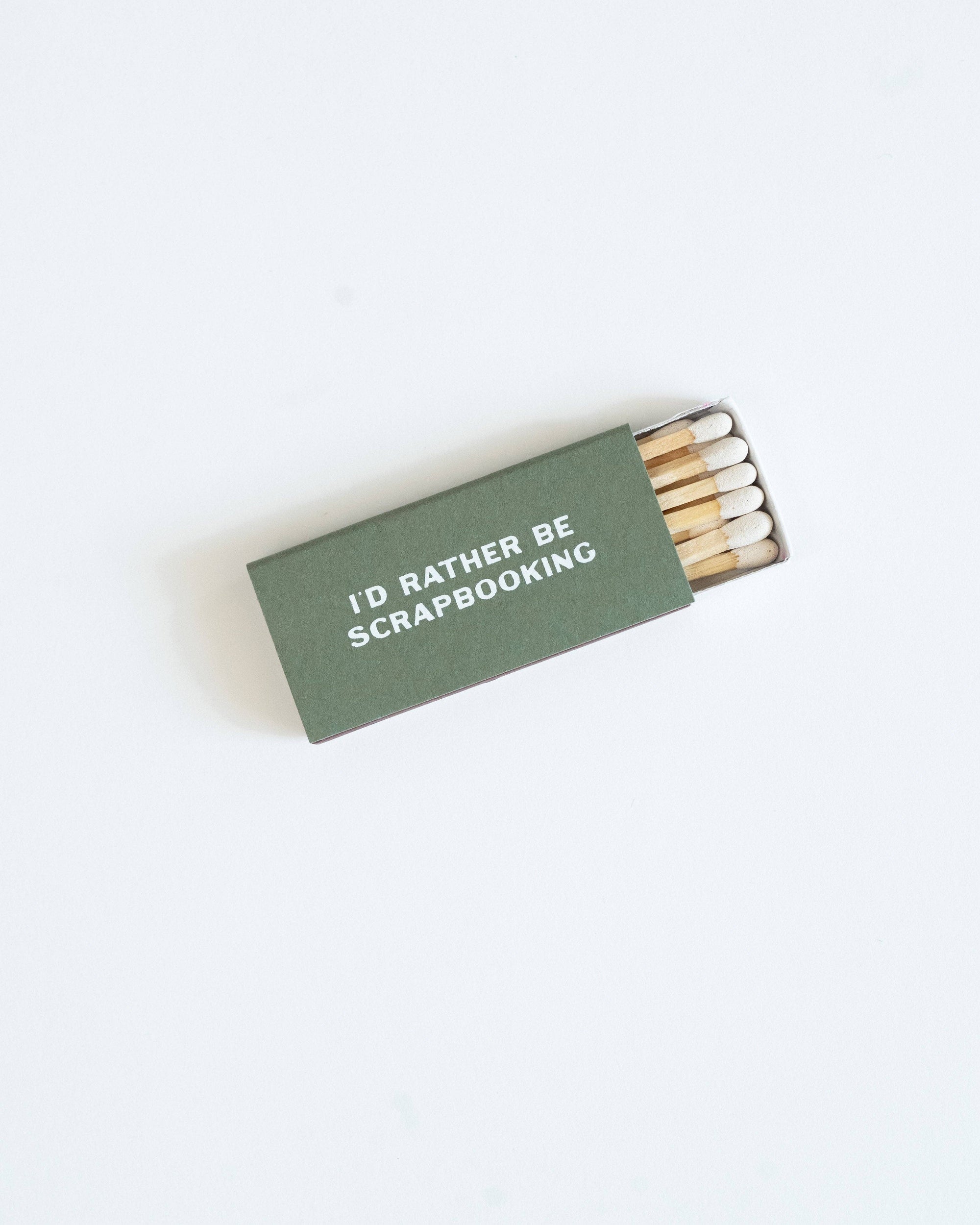 Scrapbooking Matchbox