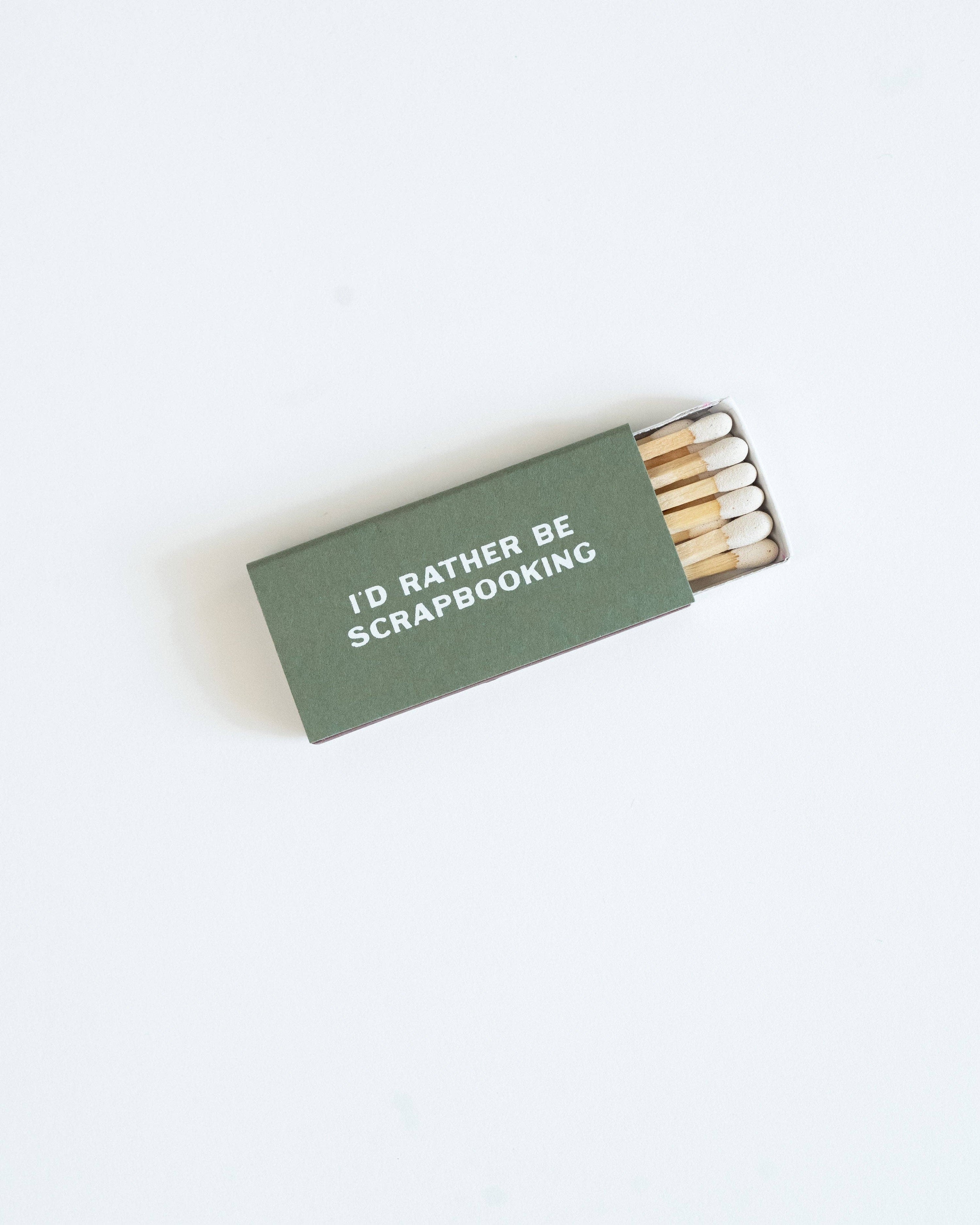 Scrapbooking Matchbox