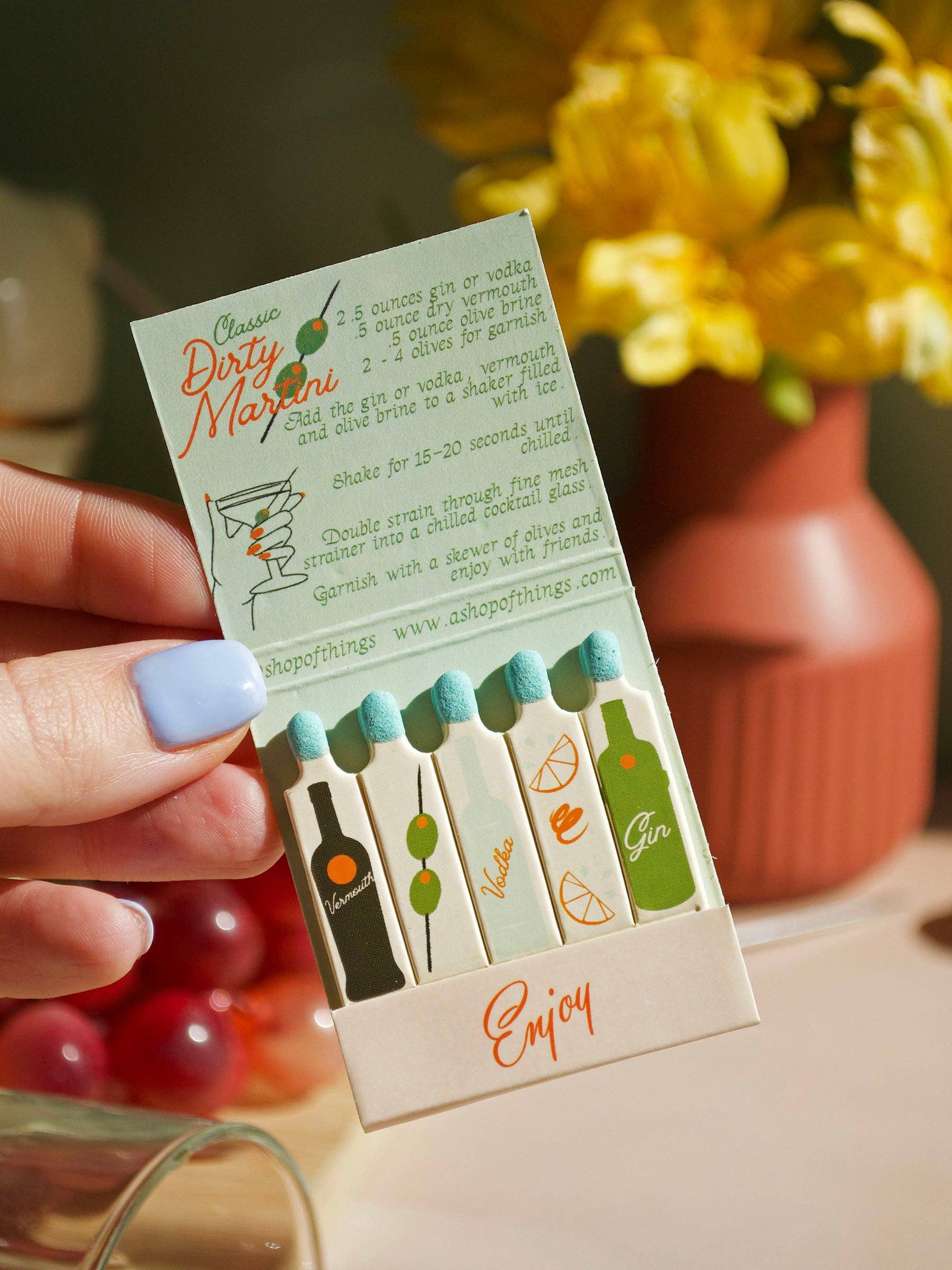 Martini Matchbook