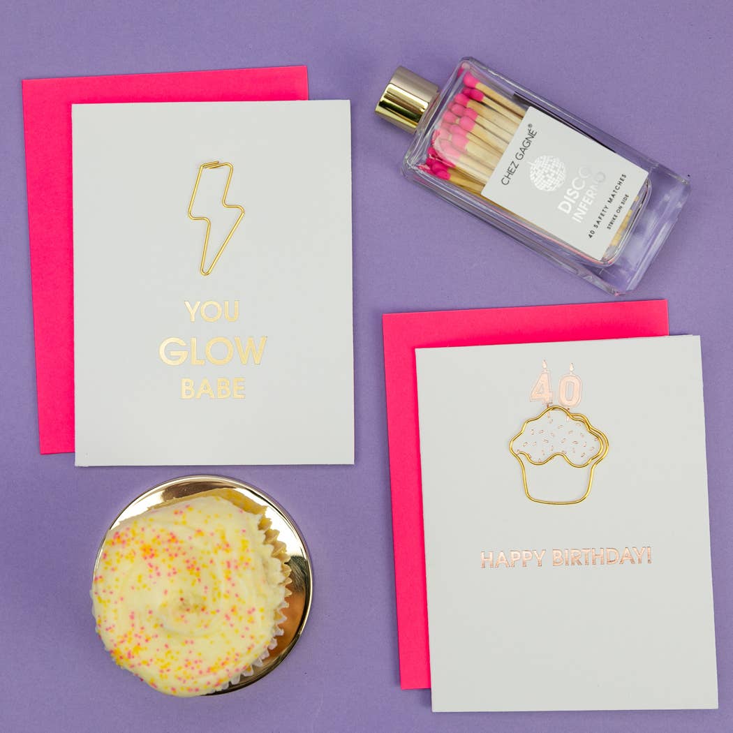 Disco Inferno - Safety Matches, Bright Pink, Funny Gift