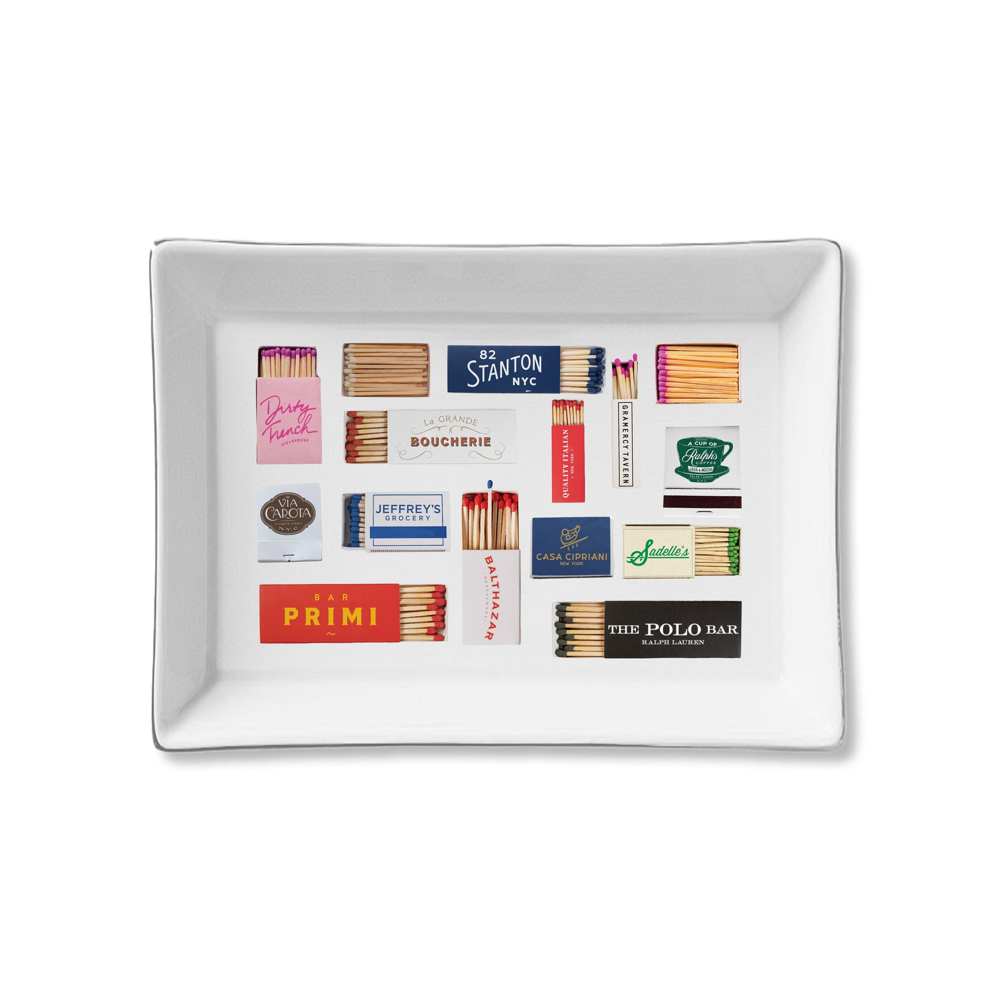 Ceramic Tray - Matches NY Restaurants