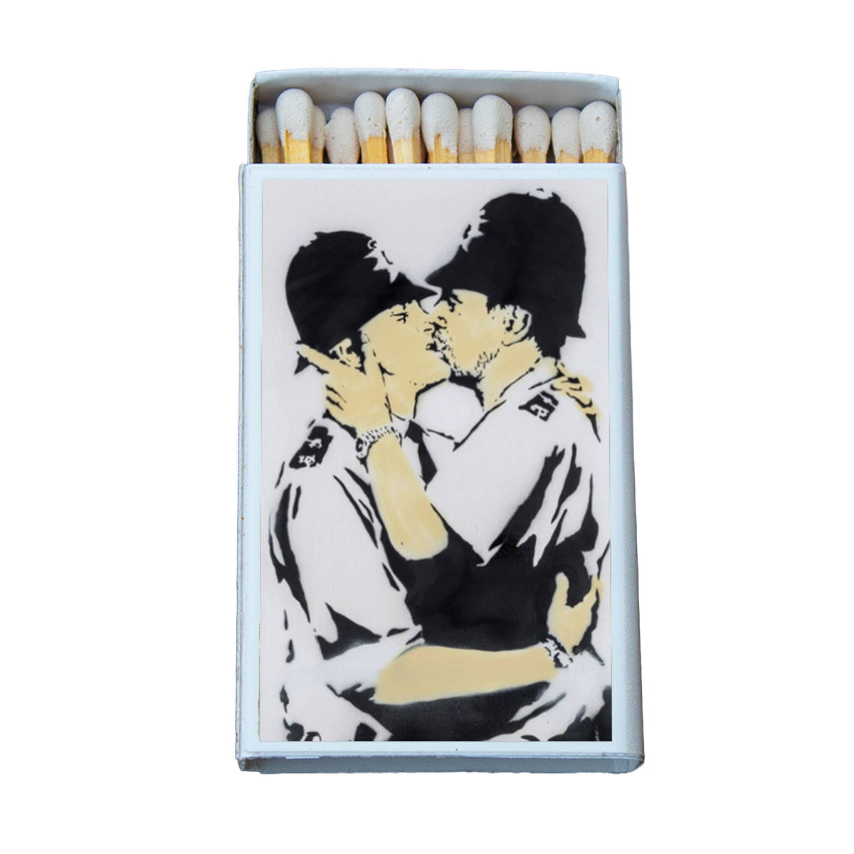 Matches •Banksy Street Art •Home Decor for Candles & Incense