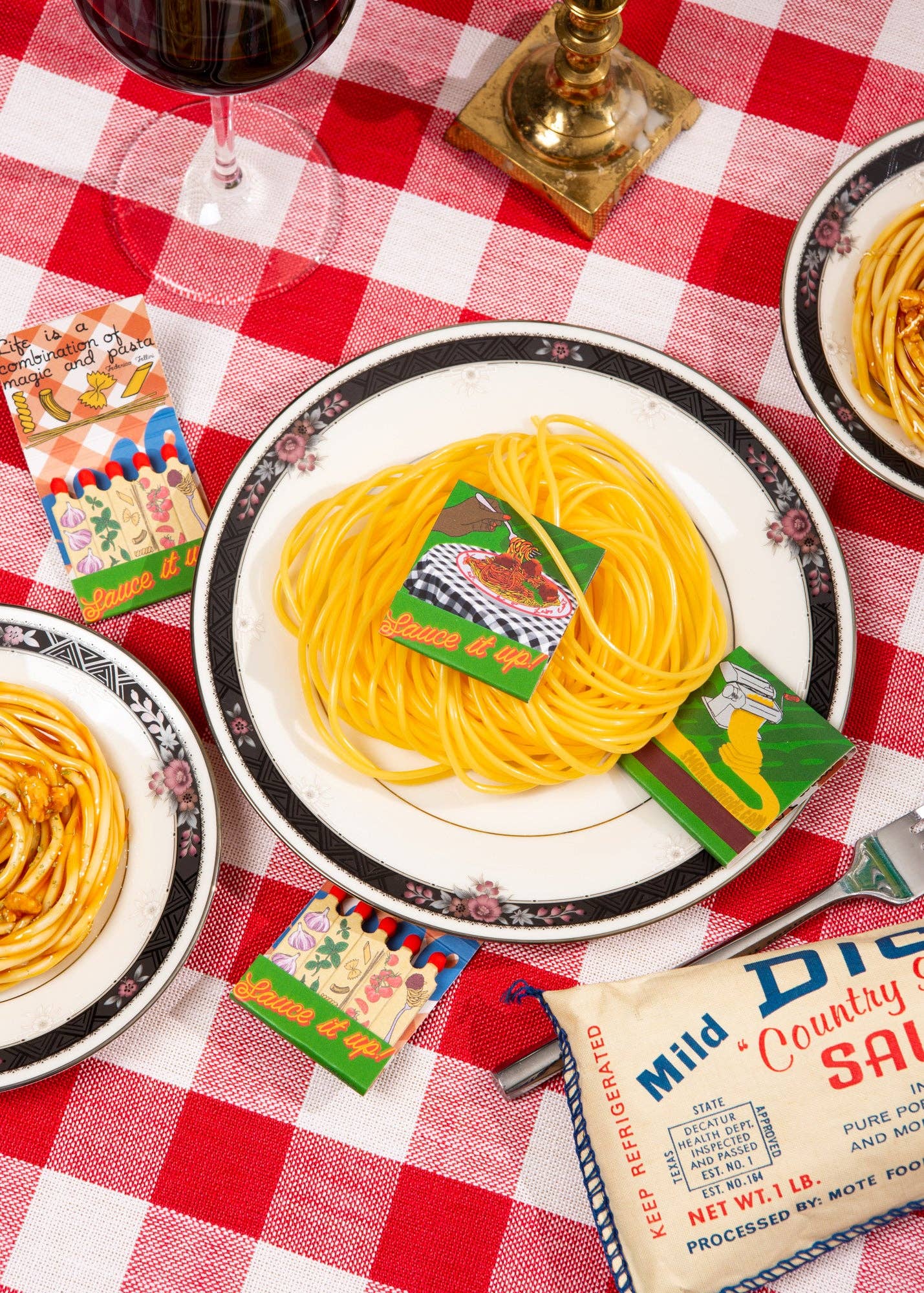 Spaghetti Night Matchbook