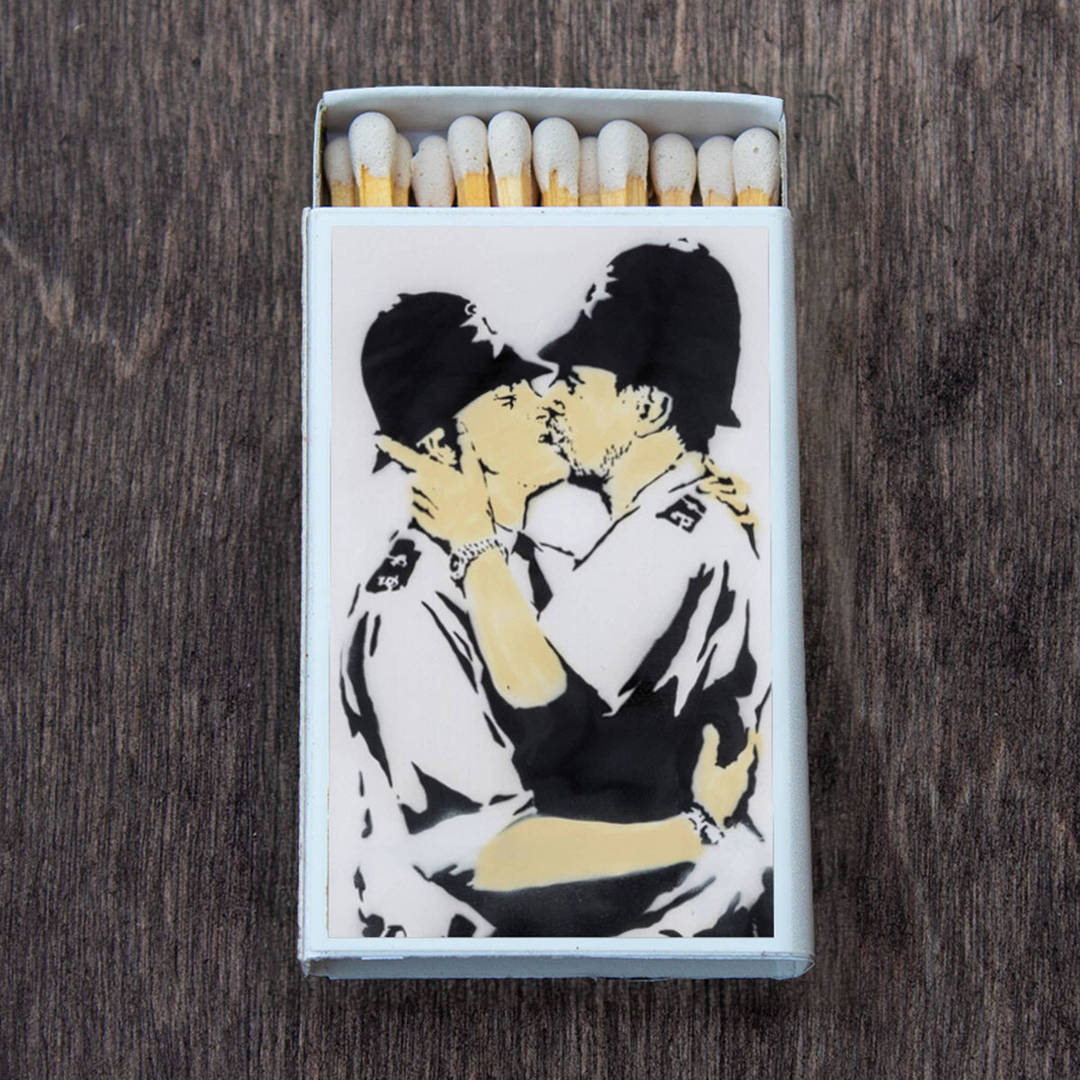 Matches •Banksy Street Art •Home Decor for Candles & Incense