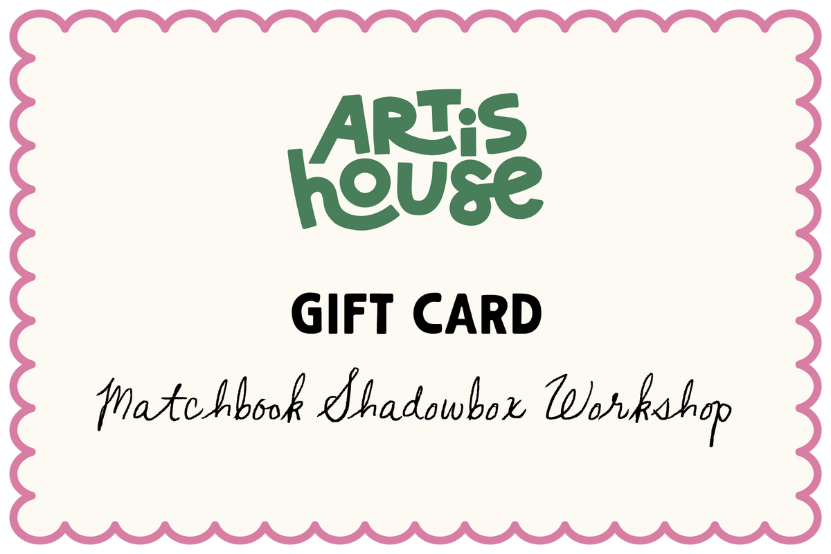 Matchbook Shadowbox Workshop Gift Card