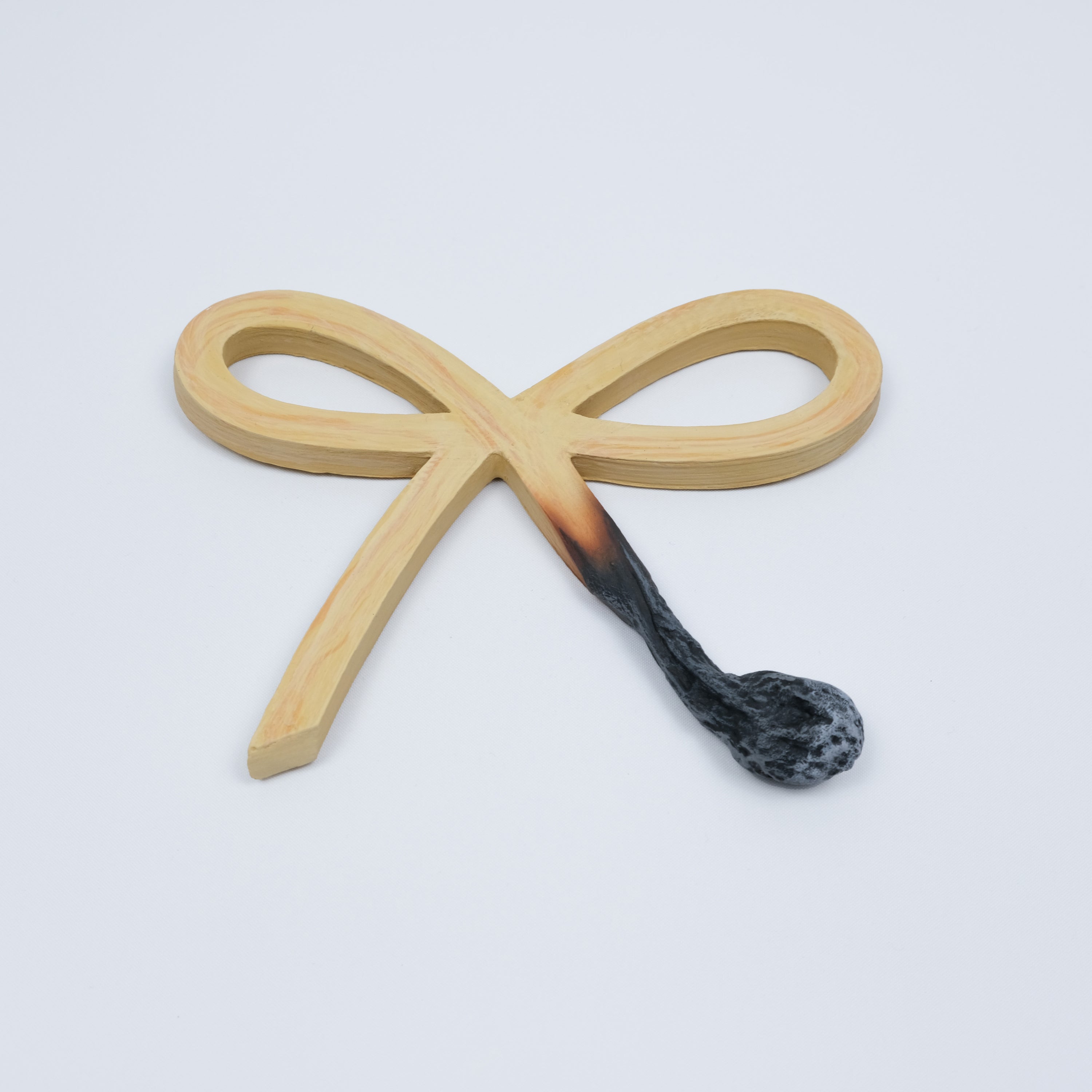 Ceramic Burnt Matchstick Sculpture