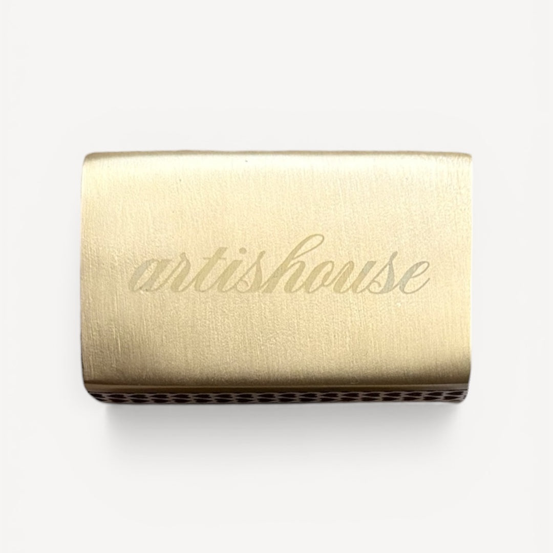 Custom Engraved Brass Matchbox