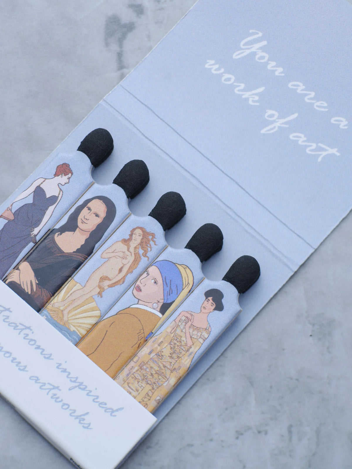 YOU ARE A WORK OF ART - MATCHES