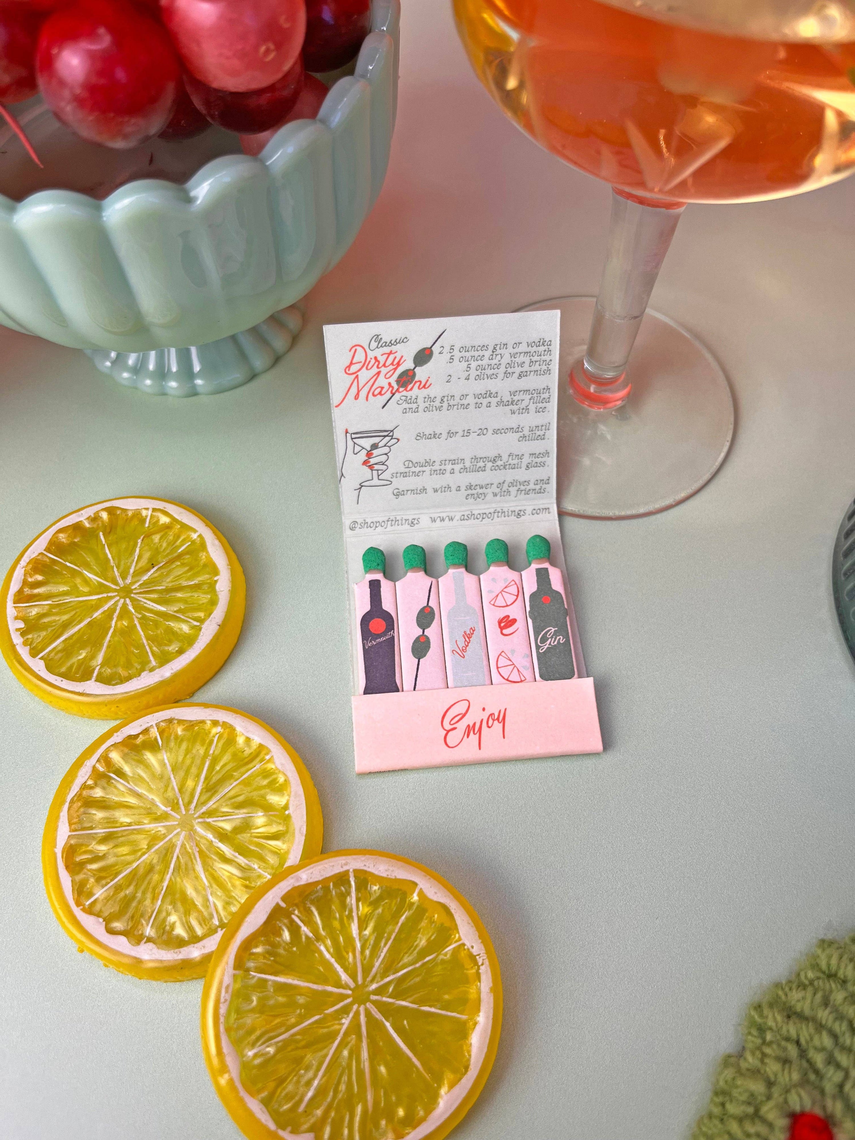 Martini Matchbook
