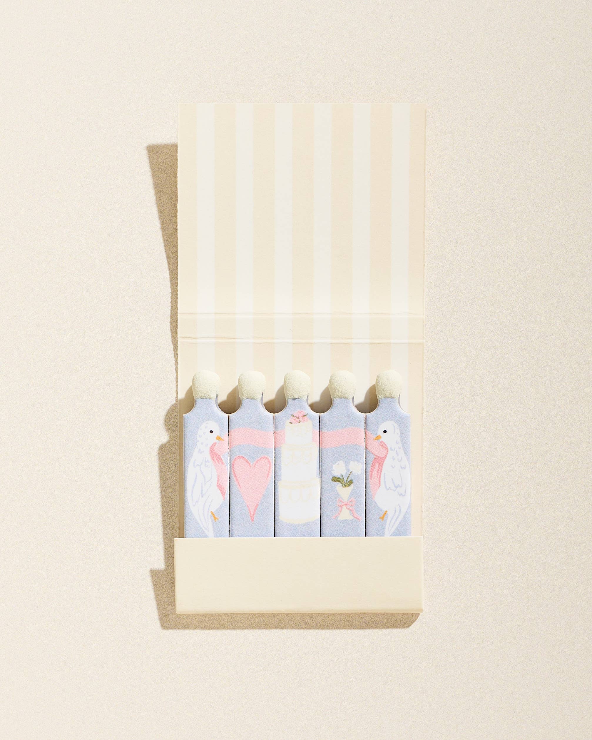 Match Made In Heaven Printed 10 Stem Matchbook