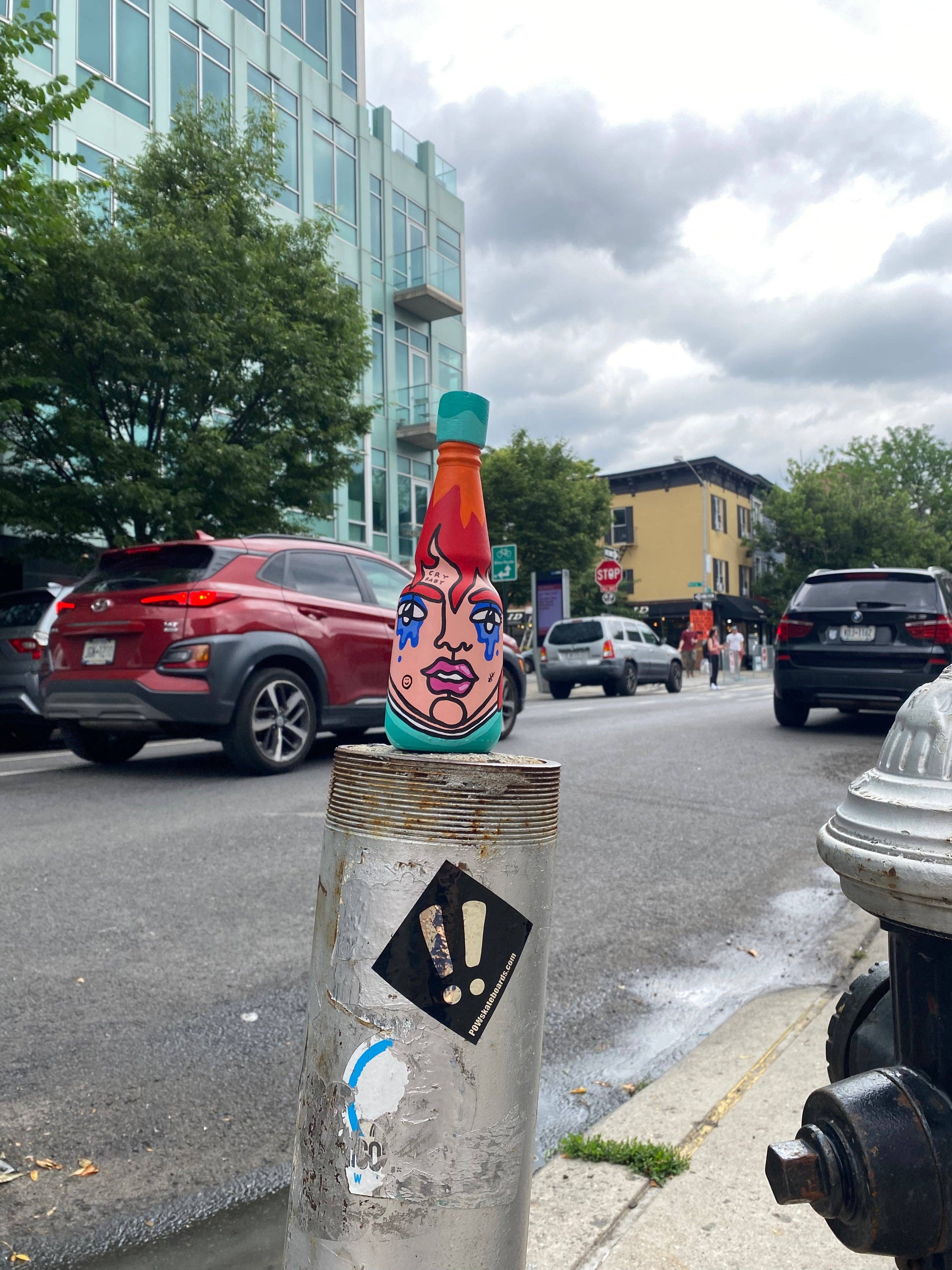 People of NYC Candle Holder
