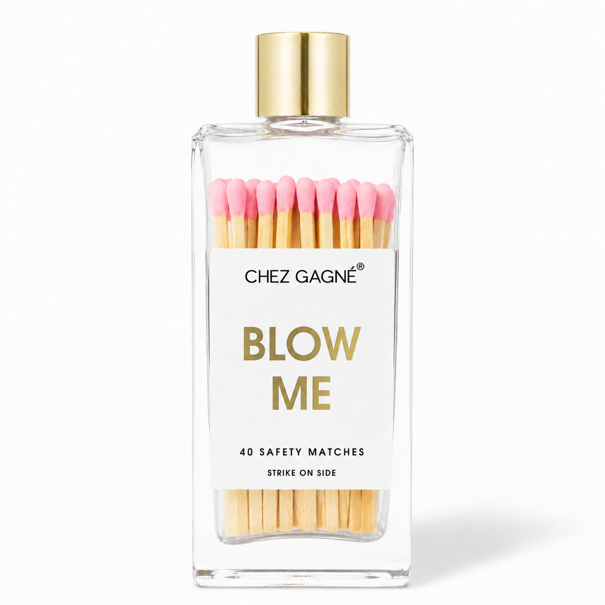 Blow Me - Safety Matches, Pink, Funny Birthday Gift