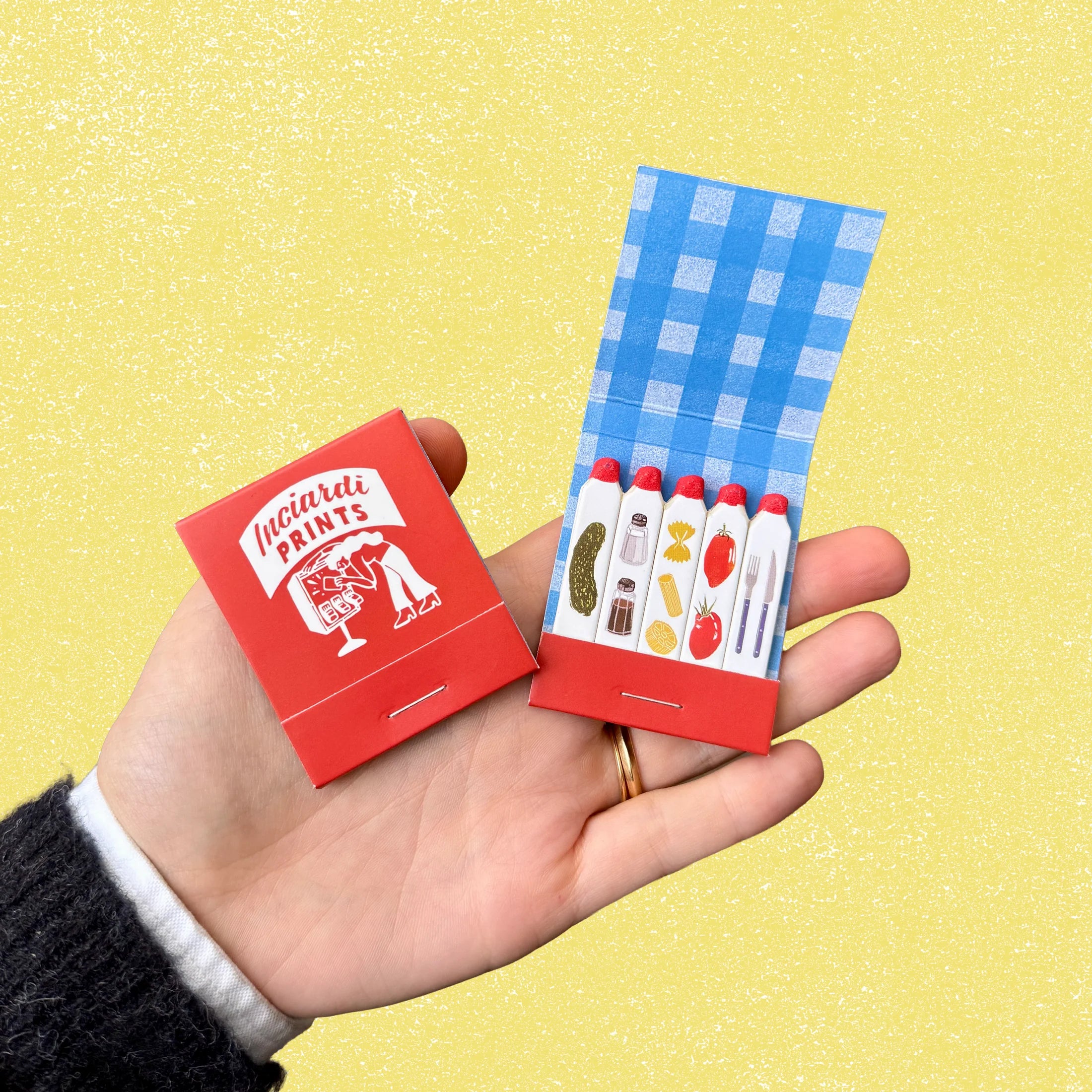 Inciardi Print Matchbooks
